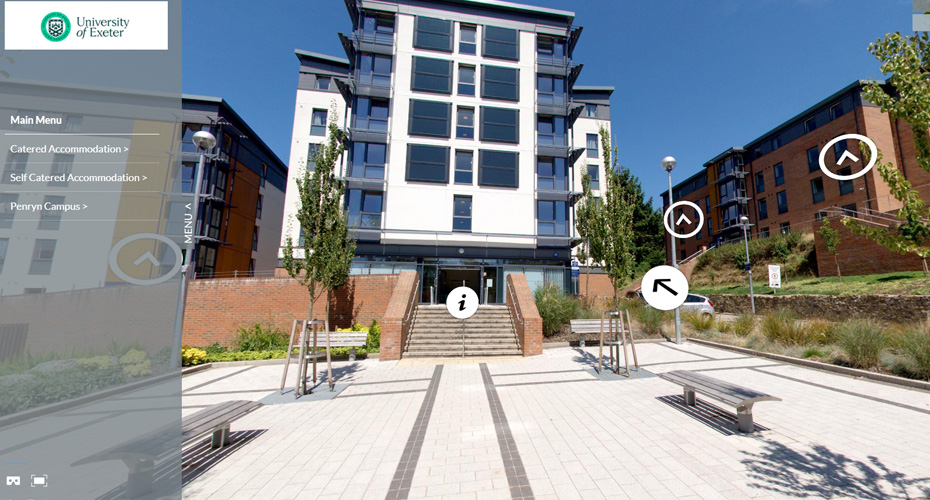 university of exeter accommodation virtual tour