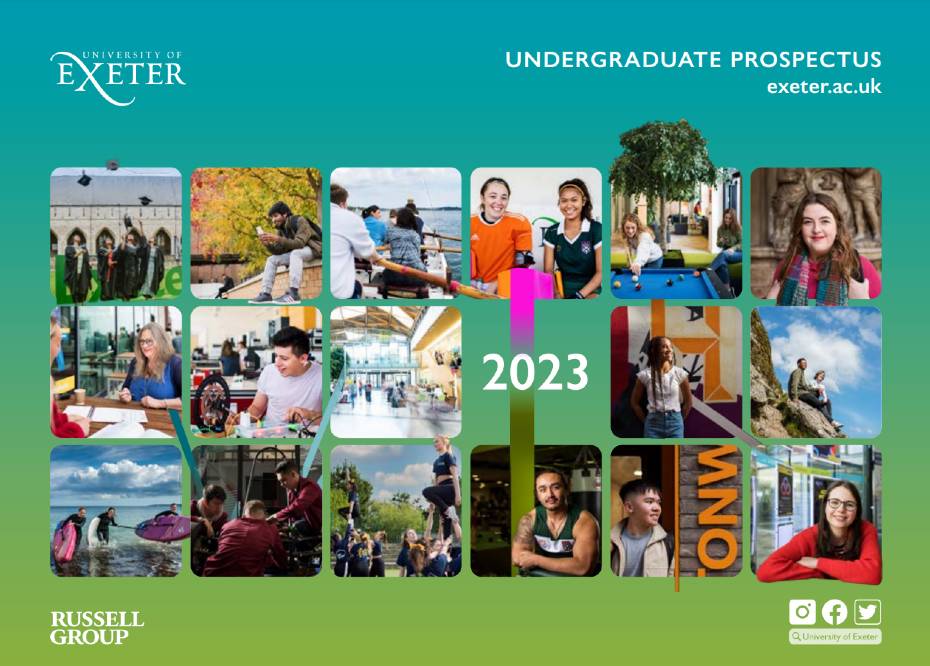 Get a prospectus | Undergraduate Study | University of Exeter