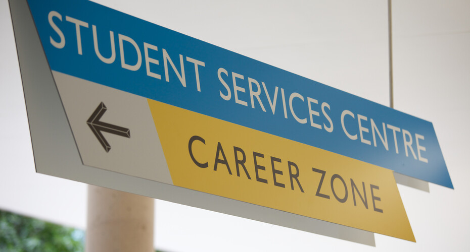 Sign for the Career Zone