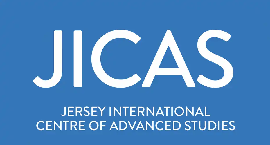 JICAS logo: Jersey International Centre of Advanced Studies