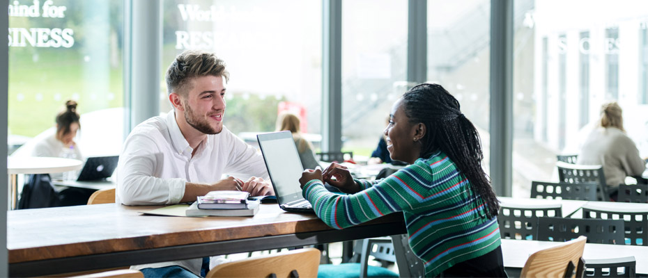 Students chatting