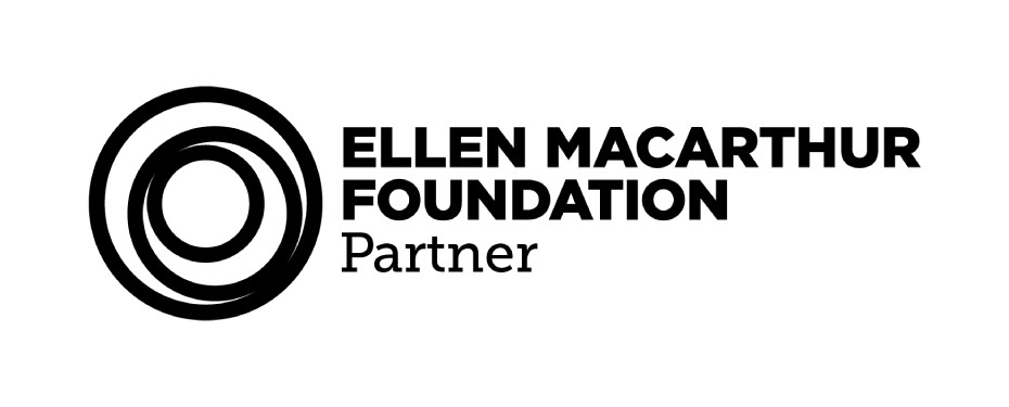 Official logo of Ellen Macarthur Foundation partner.