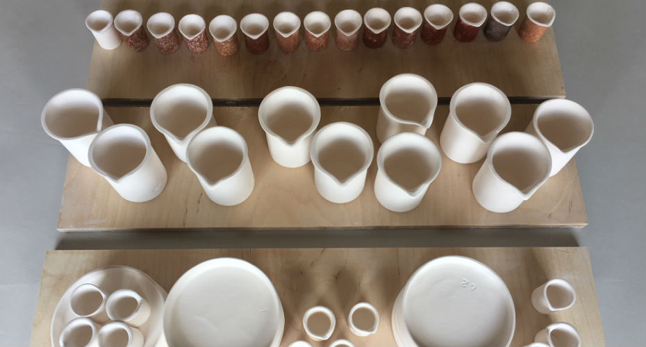 ceramaic jugs from above