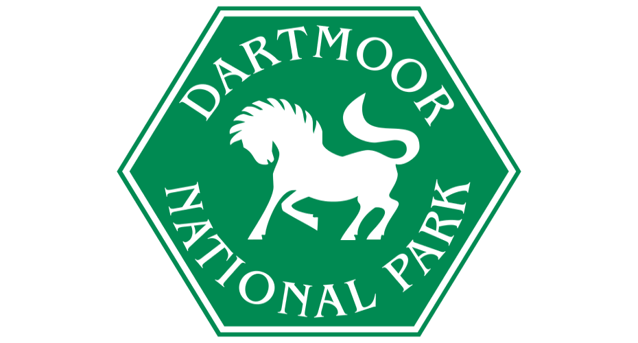 Logo for dartmoor national park.