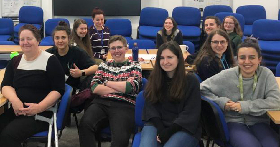 A Women in Physics network photo