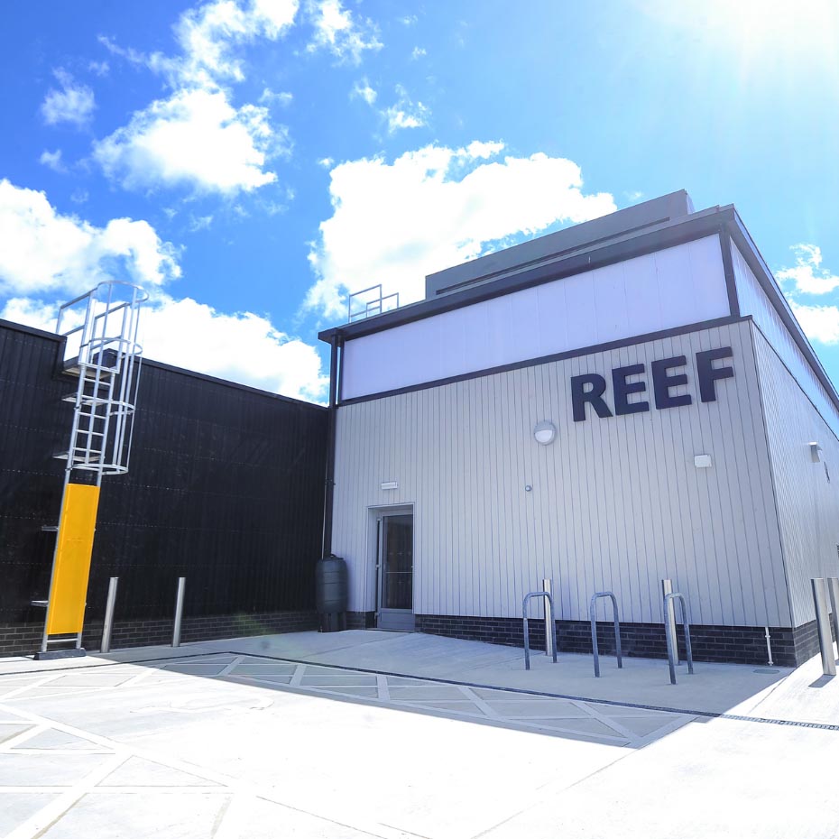 Photo of outside of Reef building