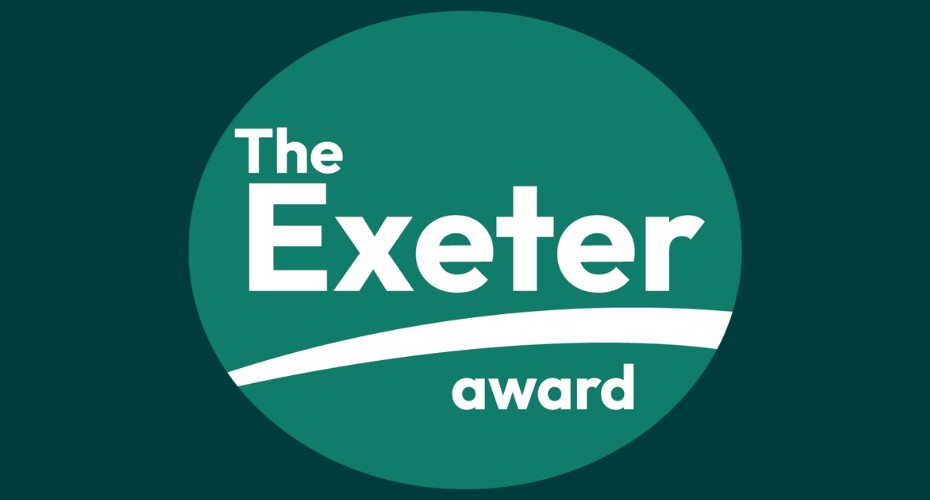 Exeter award logo.