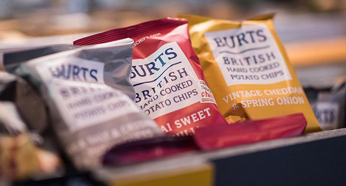 Burts Crisps billboard