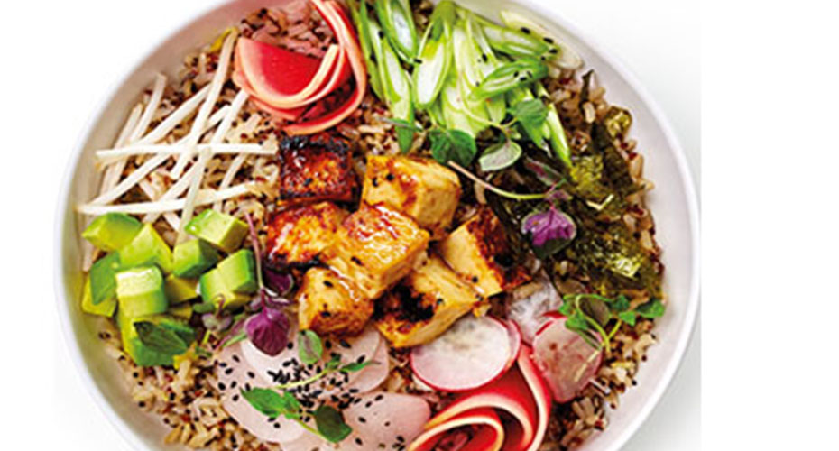 Feature - Miso Tofu Poke Bowl