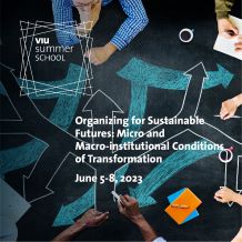 VIU Summer School | LAST CALL - ORGANIZING FOR SUSTAINABLE FUTURES