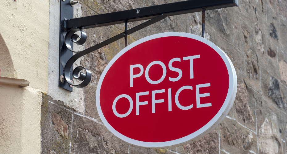 Post Office sign